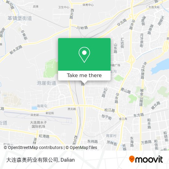 大连森奥药业有限公司 map
