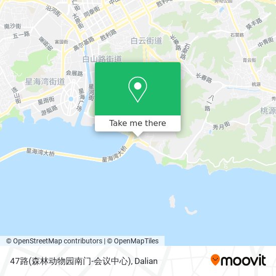 47路(森林动物园南门-会议中心) map
