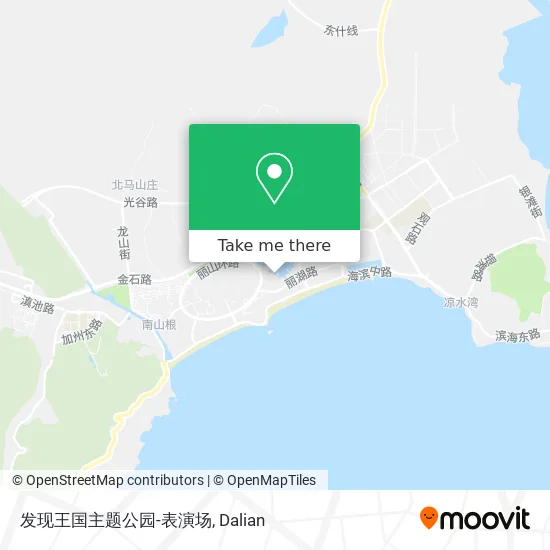 发现王国主题公园-表演场 map