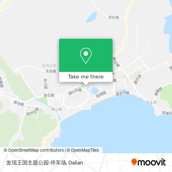 发现王国主题公园-停车场 map