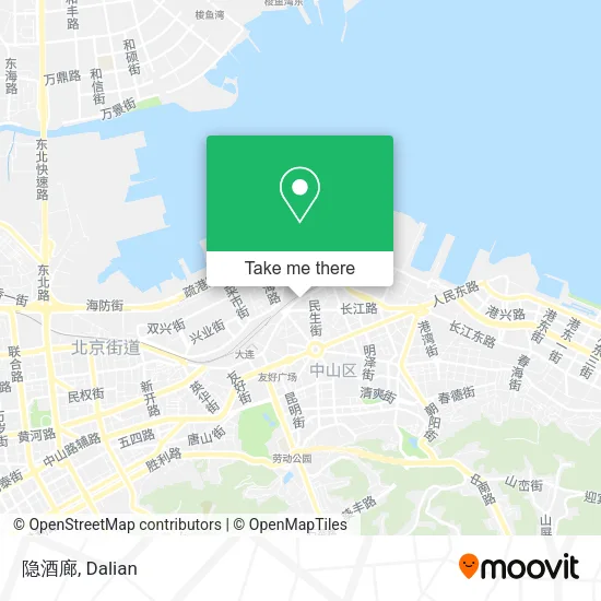 隐酒廊 map