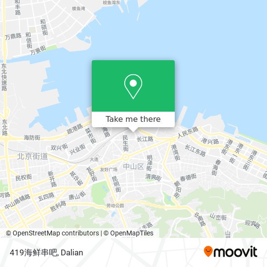 419海鲜串吧 map