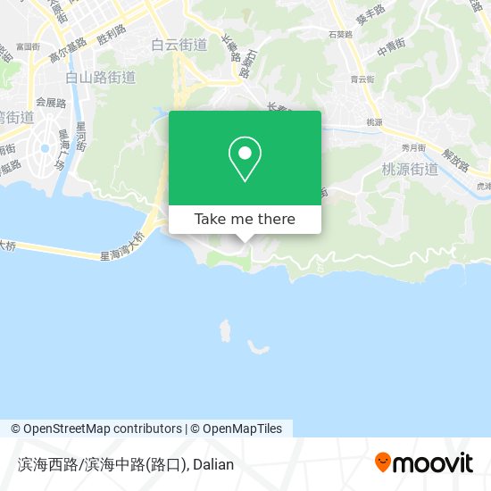 滨海西路/滨海中路(路口) map