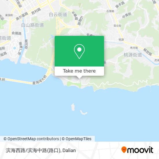 滨海西路/滨海中路(路口) map