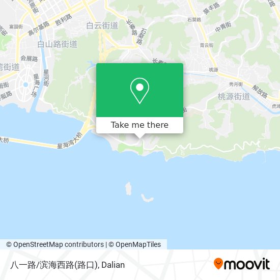 八一路/滨海西路(路口) map