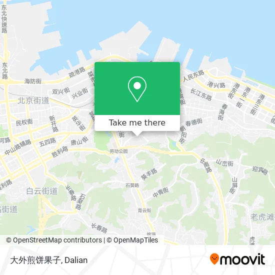 大外煎饼果子 map