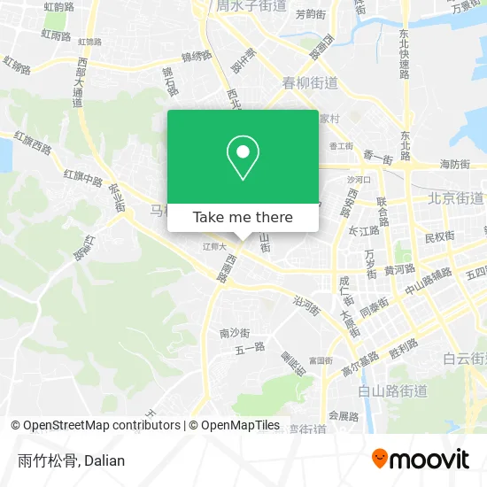 雨竹松骨 map