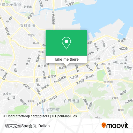 瑞莱克丝Spa会所 map