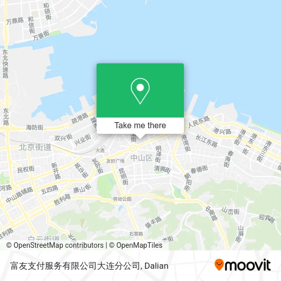 富友支付服务有限公司大连分公司 map