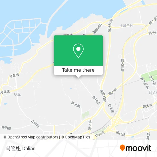 驾管处 map