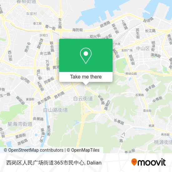 西岗区人民广场街道365市民中心 map