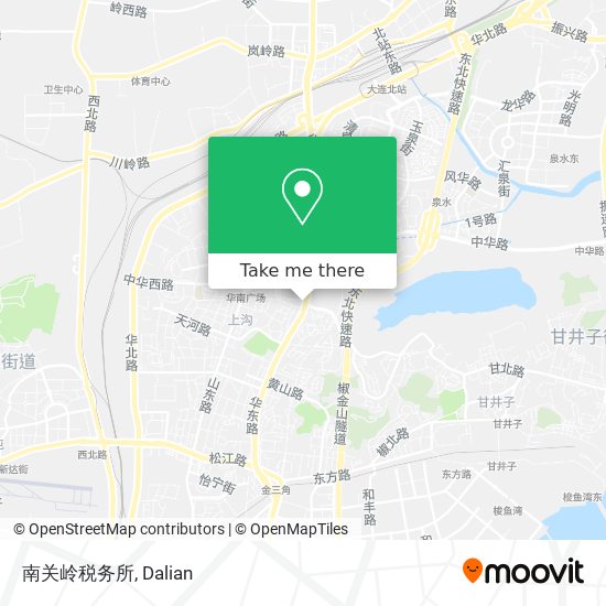 南关岭税务所 map
