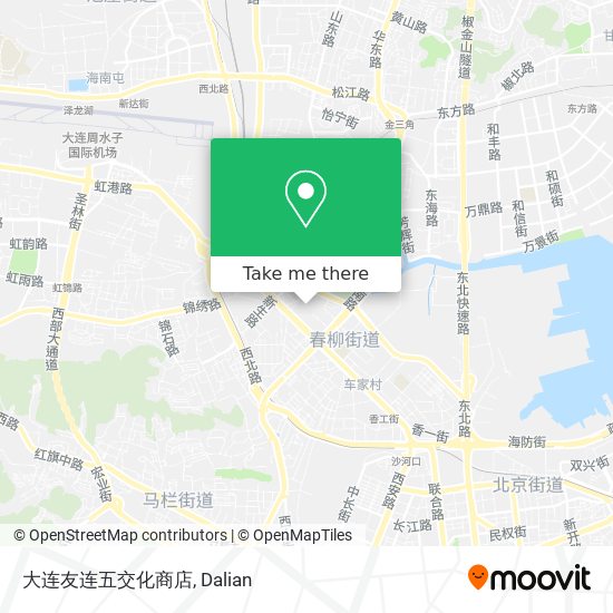 大连友连五交化商店 map