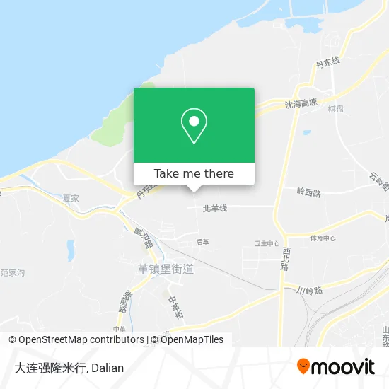 大连强隆米行 map