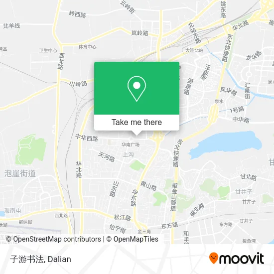 子游书法 map
