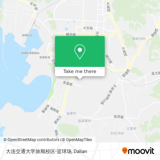 大连交通大学旅顺校区-篮球场 map