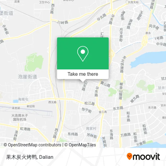 果木炭火烤鸭 map