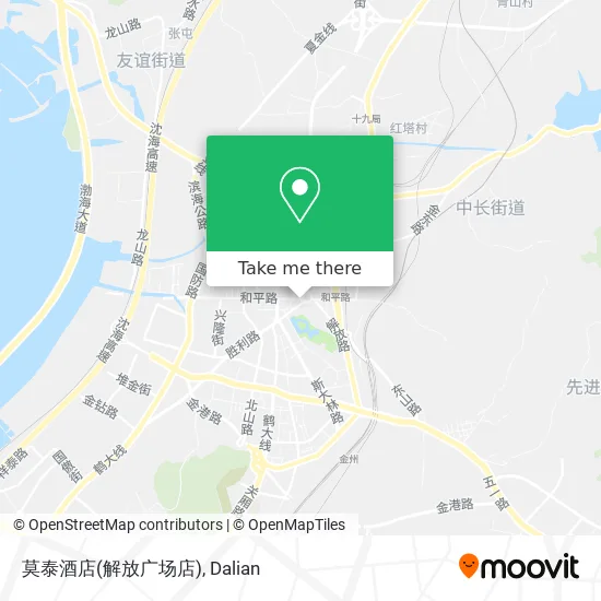 莫泰酒店(解放广场店) map