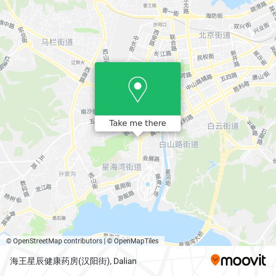 海王星辰健康药房(汉阳街) map