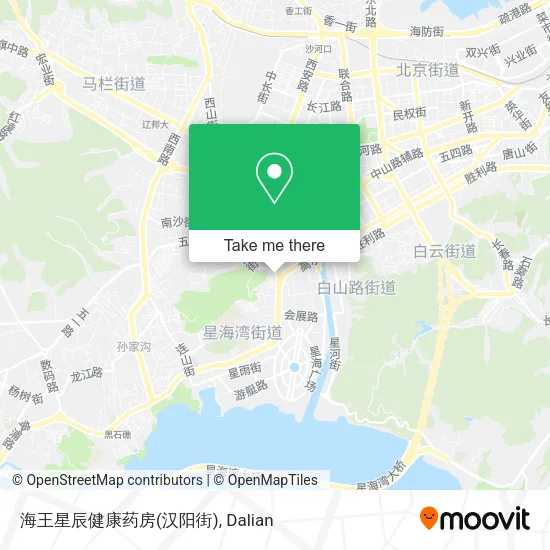 海王星辰健康药房(汉阳街) map