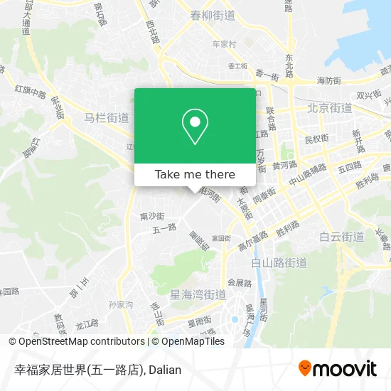 幸福家居世界(五一路店) map