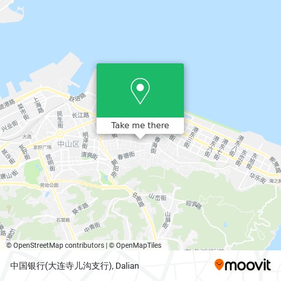 中国银行(大连寺儿沟支行) map