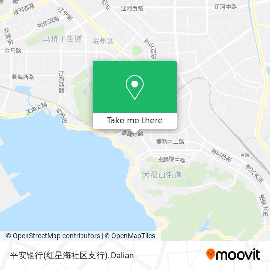 平安银行(红星海社区支行) map