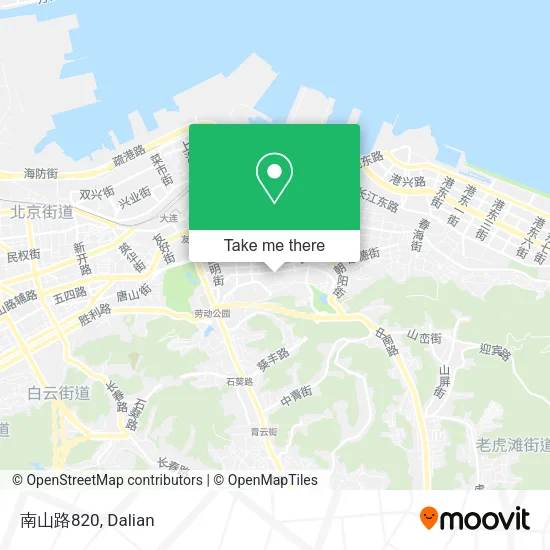 南山路820 map