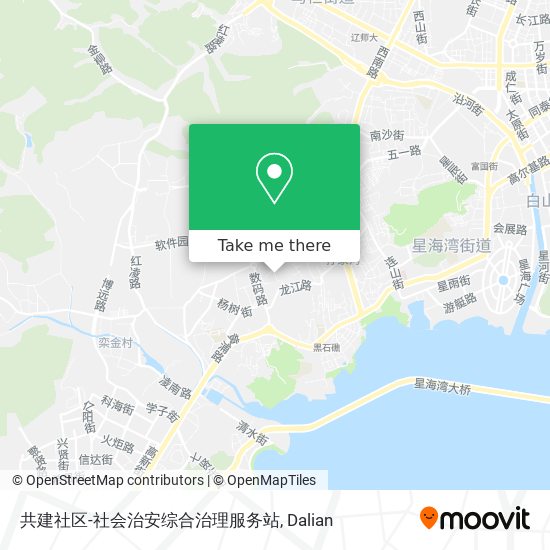 共建社区-社会治安综合治理服务站 map