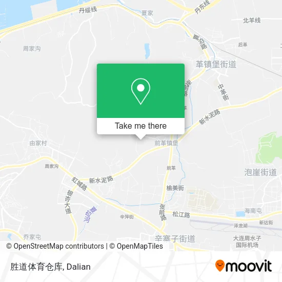 胜道体育仓库 map