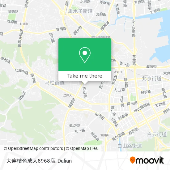 大连桔色成人8968店 map