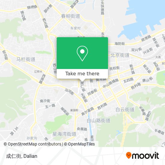 成仁街 map