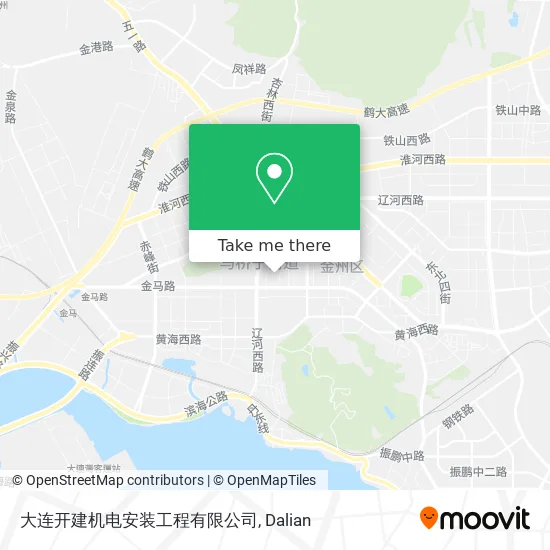 大连开建机电安装工程有限公司 map