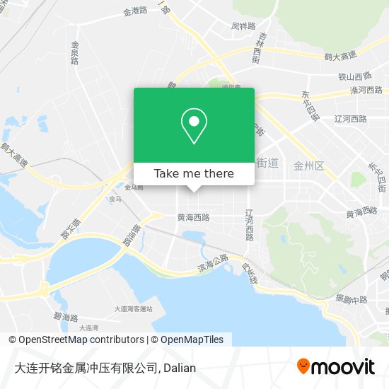 大连开铭金属冲压有限公司 map