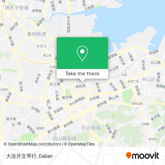 大连开文琴行 map