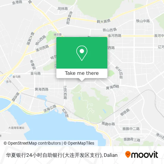 华夏银行24小时自助银行(大连开发区支行) map