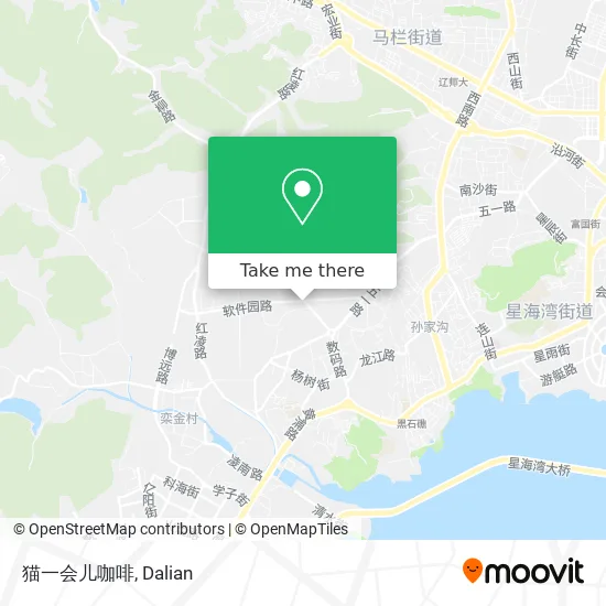 猫一会儿咖啡 map