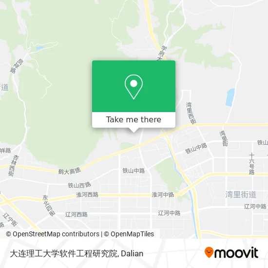 大连理工大学软件工程研究院 map