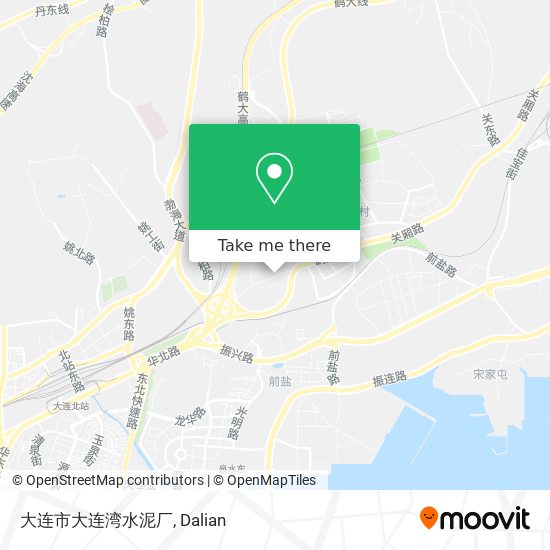 大连市大连湾水泥厂 map
