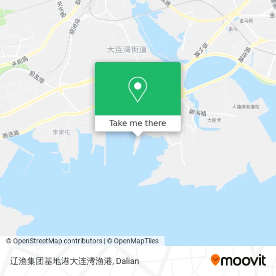 辽渔集团基地港大连湾渔港 map
