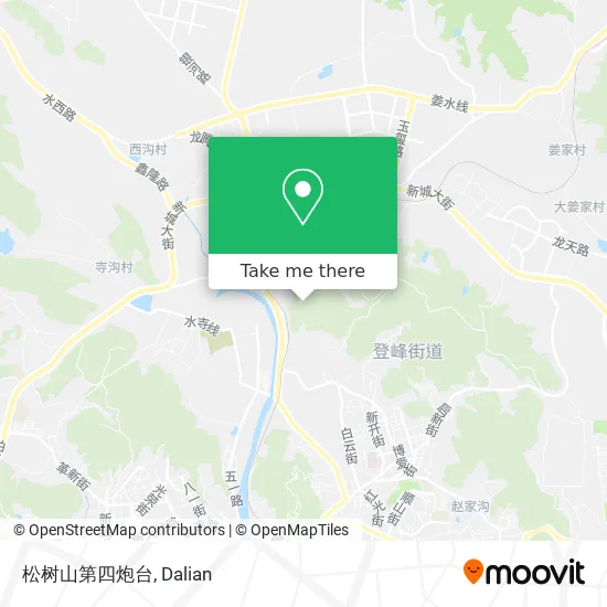 松树山第四炮台 map