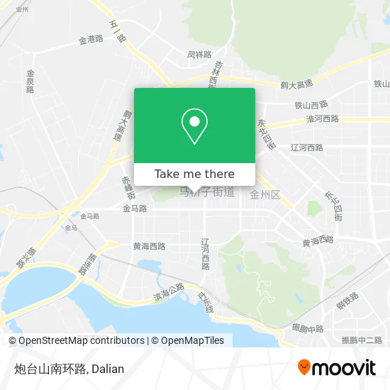 炮台山南环路 map