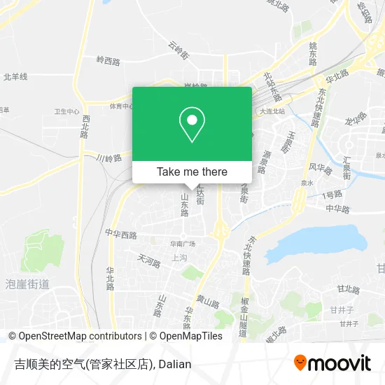 吉顺美的空气(管家社区店) map