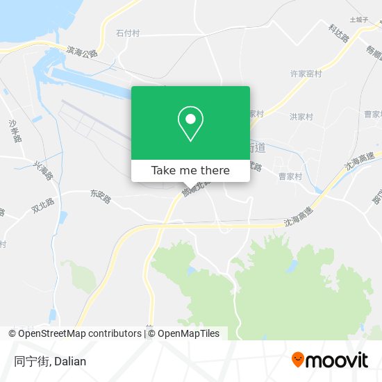 同宁街 map
