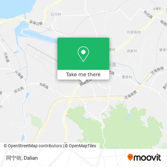 同宁街 map
