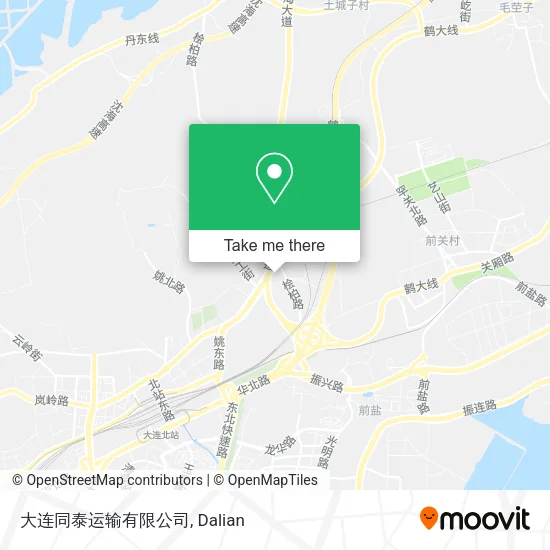 大连同泰运输有限公司 map