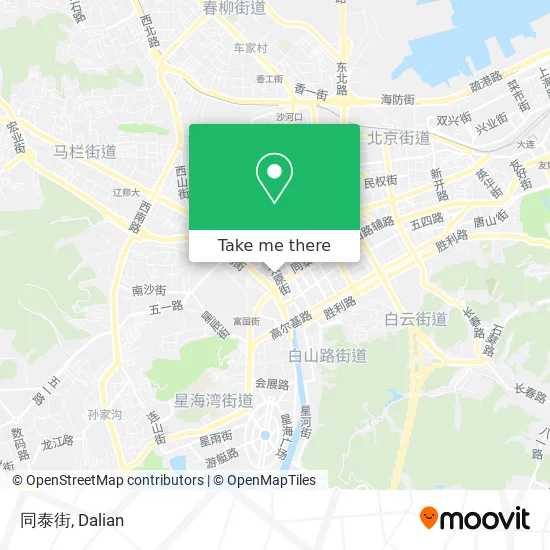 同泰街 map