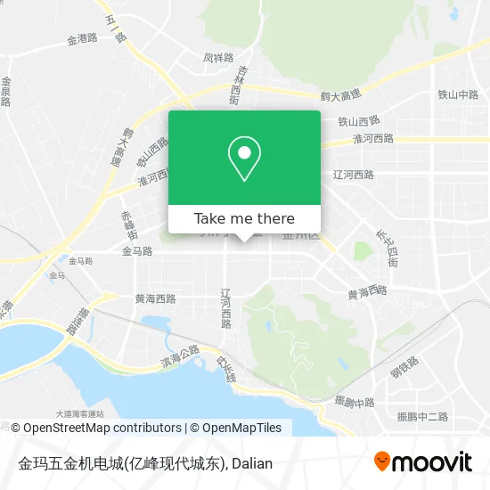 金玛五金机电城(亿峰现代城东) map