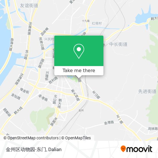 金州区动物园-东门 map