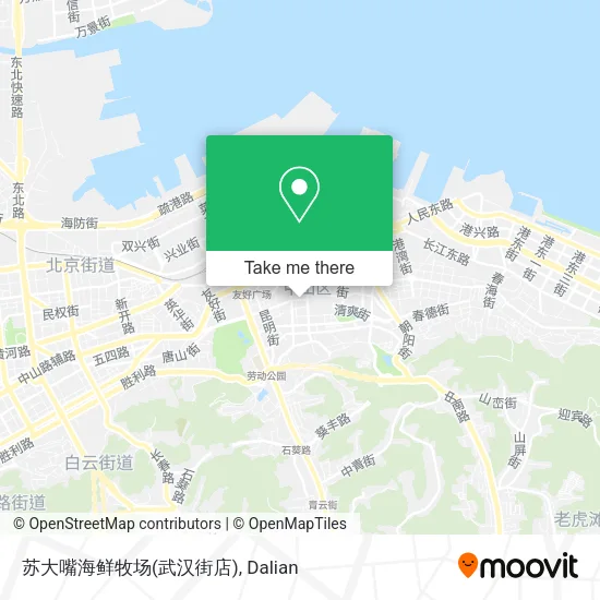 苏大嘴海鲜牧场(武汉街店) map